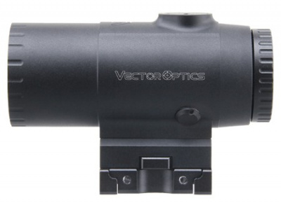 Увеличитель Vector Optics Paragon 5x30 Magnifier, 5x-кратное увеличение, Weaver, откидной, прорезиненый (SCMF-34) — интернет-магазин «Комбат»