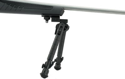 Сошки Leapers UTG 360° для установки на оружие на планку Picatinny TL-BP03-A (регулируемые, фиксация рычагом) высота от 20 до 31см — интернет-магазин «Комбат»