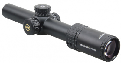 Фото  Aston 1-6x24, сетка Tactical Dot MOA, 30 мм, тактические барабаны, азотозаполненный, с подсветкой (SCOC-24)