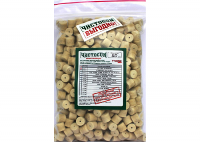 Войлочные патчи ЧИСТОGUN, 5,5 пневматика, .22LR., диаметр 6,0 мм, уп. 80 шт. (6,0-80) — интернет-магазин «Комбат»