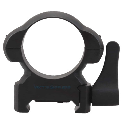 Быстросъемные кольца  Vector Optics, стальные, D25,4мм, Weaver, низкие,H21мм, (SCSR-02)  рычажные — интернет-магазин «Комбат»