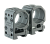 Тактические кольца SPUHR D34mm для установки на Picatinny, H34мм,без наклона (SR-4006)