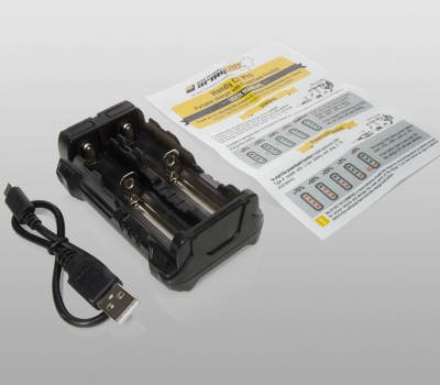 Зарядное устройство Armytek Handy C2 Pro (2 канальное) — интернет-магазин «Комбат»