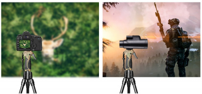 Опора для оружия FIERYDEER 3ноги (тринога) Gen.5 камуфляжный, высота до 1.8м, поворот основания на 360º — интернет-магазин «Комбат»