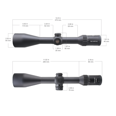 Фото  Continental X8 3-24x56 SFP Hunting Scope ED (SCOL-50)