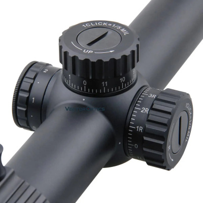 Фото  Taurus 1-6x24 FFP, сетка Tactical Dot Mil, 30 мм, тактические барабаны, азотозаполненный, с подсветкой (SCFF-27)