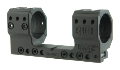 Тактический кронштейн SPUHR D34мм для установки на 12mm (Accuracy), H35мм, наклон 9MIL/ 30.9MOA  (SA-4901) — интернет-магазин «Комбат»