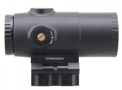Увеличитель Vector Optics Paragon 5x30 Magnifier, 5x-кратное увеличение, Weaver, откидной, прорезиненый (SCMF-34) — интернет-магазин «Комбат»