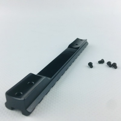 Планка Rusan Picatinny Mauser K98 (без болтов, с отверстиями B=105)  010-37 — интернет-магазин «Комбат»