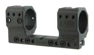 Тактический кронштейн SPUHR D34мм для установки на 12mm (Accuracy), H35мм, наклон 6MIL/ 20.6MOA  (SA-4601) — интернет-магазин «Комбат»