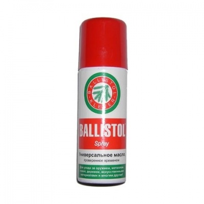Масло оружейное Klever- Ballistol spray 50мл — интернет-магазин «Комбат»