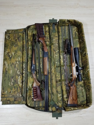 КЕЙС-МАТ №13 Русский снайпер на 2 винтовки до 127 см максимальная комплектация (цвет мультикам) — интернет-магазин «Комбат»