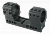 Тактический кронштейн SPUHR D34мм для установки на Picatinny, H38мм, наклон 9MIL/30.9MOA (SP-4902)