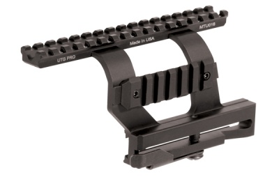 Боковой быстросъемный кронштейн Leapers на Weaver UTG PRO Made in USA Quick-detachable AK Side Mount MTU016 — интернет-магазин «Комбат»