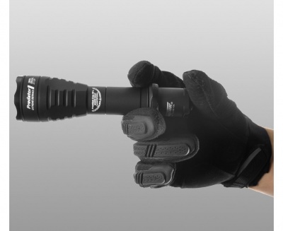 Фонарь тактический Armytek Predator v3 / XP-E2 КРАСНЫЙ / 200 лм / 5°:40° / 1x18650 или 2xCR123A — интернет-магазин «Комбат»