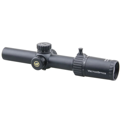 Фото  Taurus 1-6x24 FFP, сетка Tactical Dot Mil, 30 мм, тактические барабаны, азотозаполненный, с подсветкой (SCFF-27)