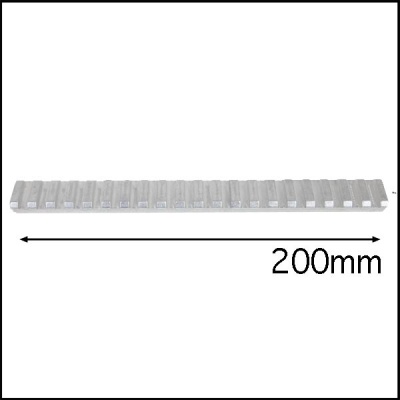 Основание Recknagel (заготовка) на Weaver Blank BH10мм (сталь) 200мм (57050-0120) — интернет-магазин «Комбат»