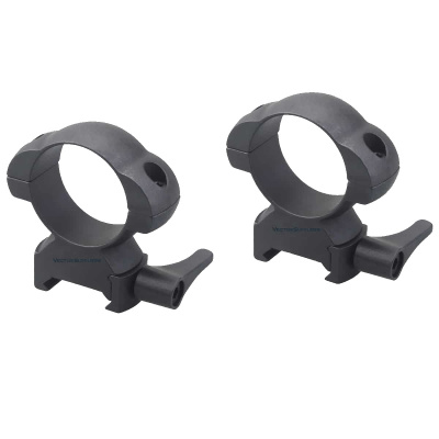 Быстросъемные кольца Vector Optics D30мм, стальные, Weaver, высокие, H27мм (SCSR-06P) рычажные — интернет-магазин «Комбат»
