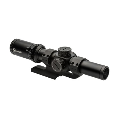 Фото  Оптический прицел Firefield RapidStrike 1-6x24 SFP Circle Dot с подсветкой, кольца в комплекте (FF13070K)