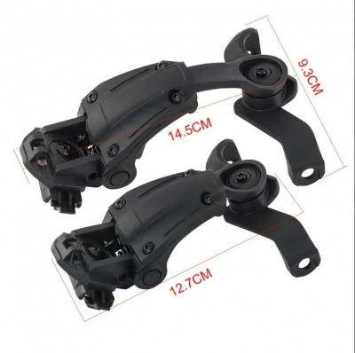 Адаптер крепления наушников MOD3  M16C для шлема FAST-ARC (black) — интернет-магазин «Комбат»