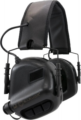 Наушники активные EARMOR M31 MOD3-BK (black)  (шумодавление активный - 84ДБ/пассивный - 22ДБ) — интернет-магазин «Комбат»