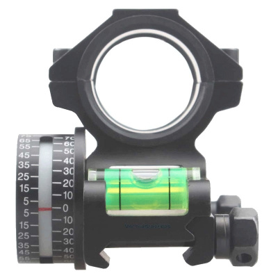 Кронштейн-моноблок с выносом Vector Optics с уровнем и угломером D30мм, Weaver, (вставки на 25.4мм в комплекте) (SCACD-14)  на винтах — интернет-магазин «Комбат»