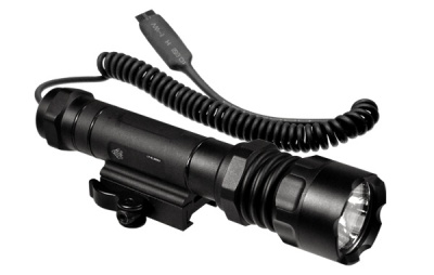 Фонарь тактический Leapers Combat 37mm IRB LED Flashlight, with Interchangeable QD Mounting Deck LT-EL338Q — интернет-магазин «Комбат»