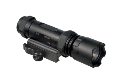 Фонарь тактический Leapers Combat 26mm IRB LED Flashlight, with Interchangeable QD Mounting Deck LT-EL228Q — интернет-магазин «Комбат»